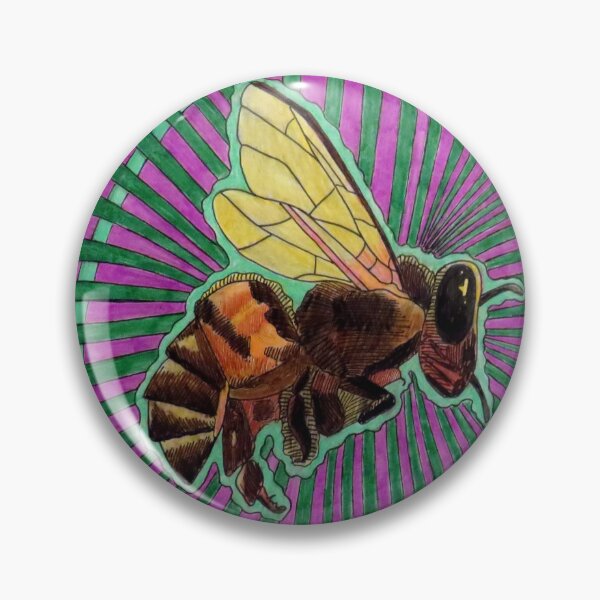 Item preview, 980 - AFRICANISED HONEY BEE - DAVE EDWARDS - MIXED MEDIA - 2025 designed and sold by BLYTHART.