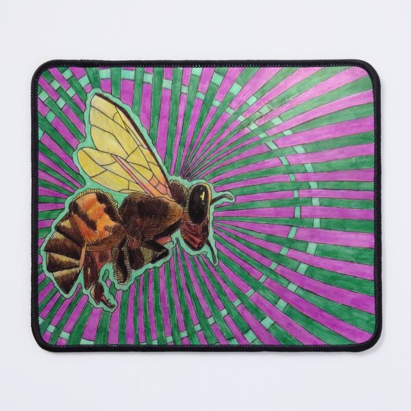 Item preview, 980 - AFRICANISED HONEY BEE - DAVE EDWARDS - MIXED MEDIA - 2025 designed and sold by BLYTHART.