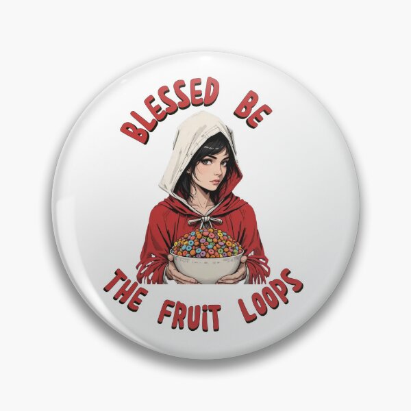 Item preview, Handmaid's Tale Parody – Fruit Loops Minimalist Art v4 designed and sold by KriticalDesigns.