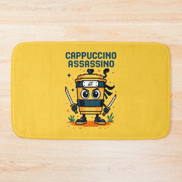 Item preview, Cappuccino Assassino Italian Brainrot Memes Pixel designed and sold by Sitchko.
