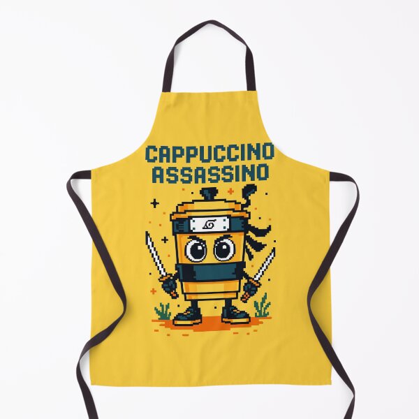 Item preview, Cappuccino Assassino Italian Brainrot Memes Pixel designed and sold by Sitchko.