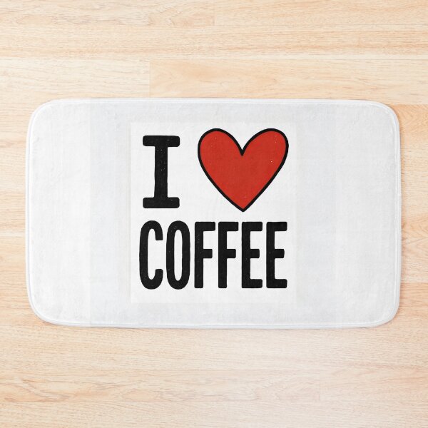 Item preview, Bold I Love Coffee Quote Design designed and sold by Amr Siam.