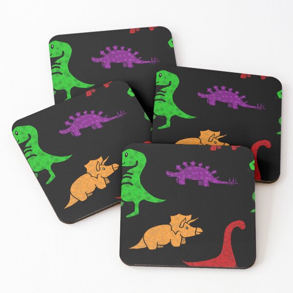 Item preview, Dinosaur sponges - Black designed and sold by Snowroseblossom.