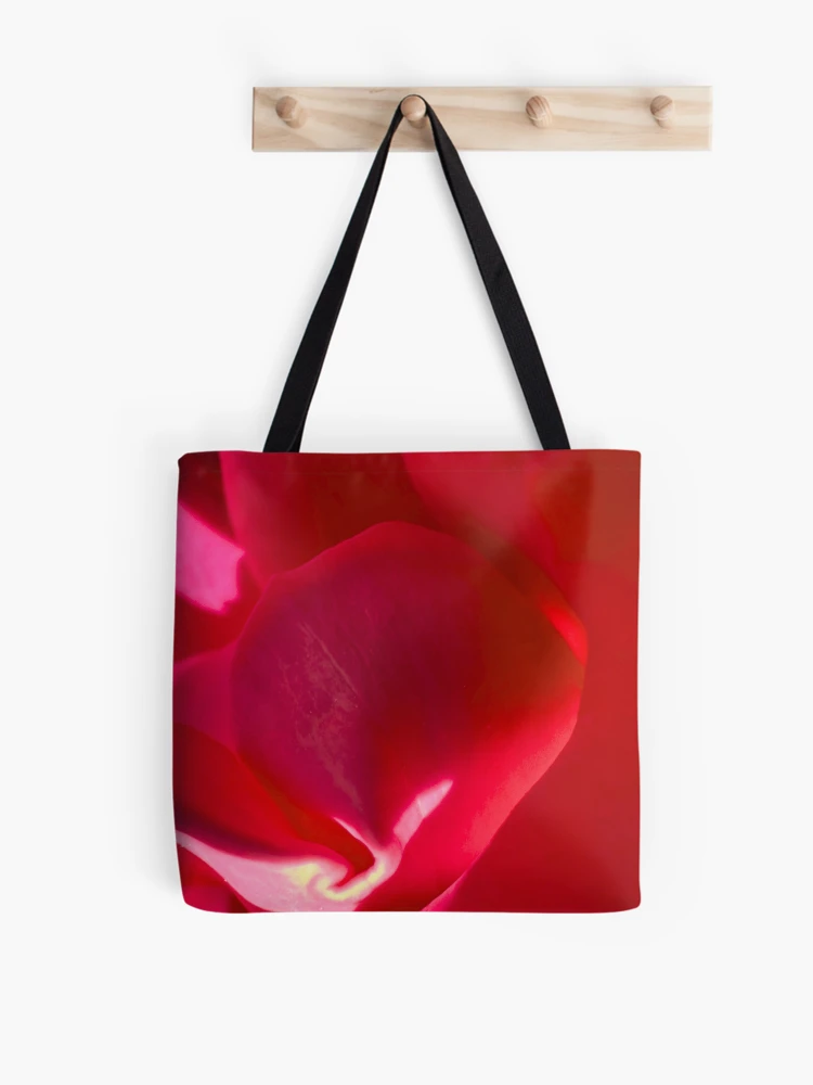 Thumbnail 1 of 2, Tote Bag, Bloomed In Reds designed and sold by South Bay Storyteller .