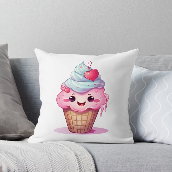 Item preview, Cute Ice Cream With A Waffle Cone designed and sold by MarigoldandLily.