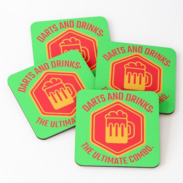 Item preview, Darts and drinks, the ultimate combo. designed and sold by Snarkers Promotions .