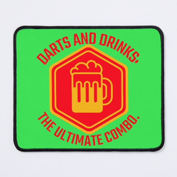 Item preview, Darts and drinks, the ultimate combo. designed and sold by Snarkers Promotions .