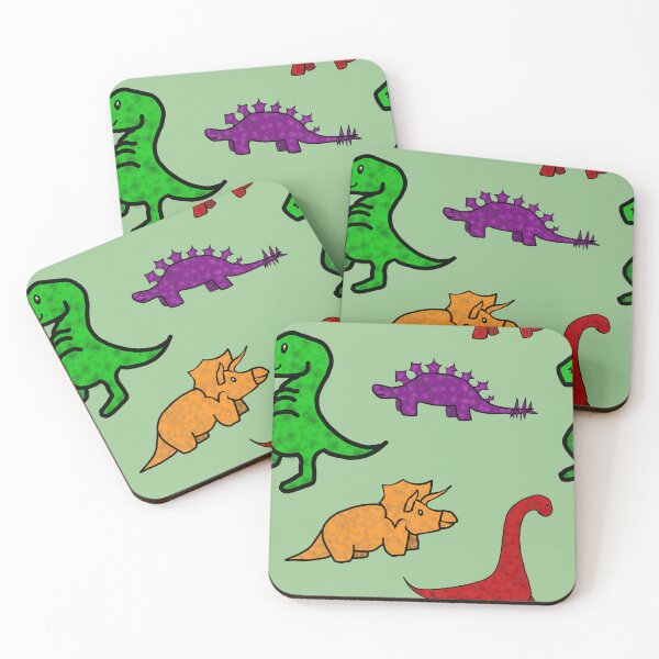 Item preview, Dinosaur sponges - Sage Green designed and sold by Snowroseblossom.