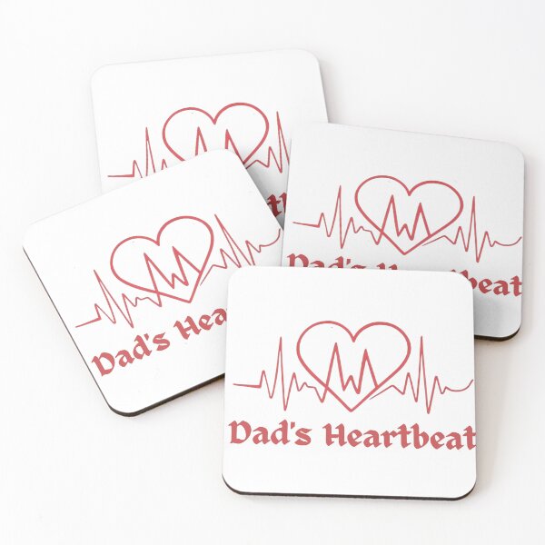 Item preview, Dad's Heartbeat Father's Day Gift - Best Dad designed and sold by wellie-chic.