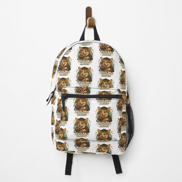 Item preview, Call Me Later – Funny Corgi Graduation Dog Design designed and sold by 奇0904.