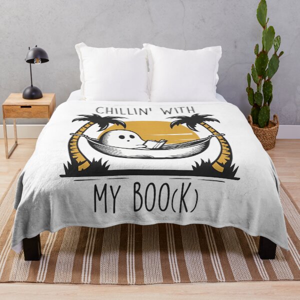 Item preview, Funny ghost reading - summer vibe - fun spectre - spooky ironic chill shirt - funny quotes book worm - introvert bookworm designed and sold by Fantasy Cache.