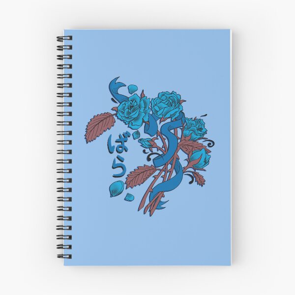 Item preview, Tattoo Style Roses - blue  designed and sold by rikkuriffic.