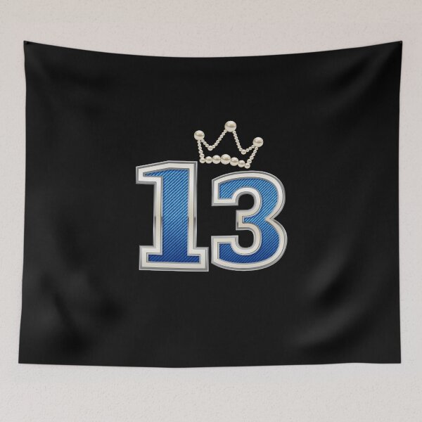 Item preview, 13.º cumpleaños. Número 13, de niña. designed and sold by iclipart.