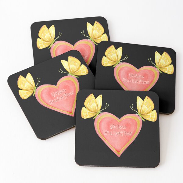 Item preview, Copy of Yellow Butterfly | Heartful butterflies designed and sold by WeMerch-Art.
