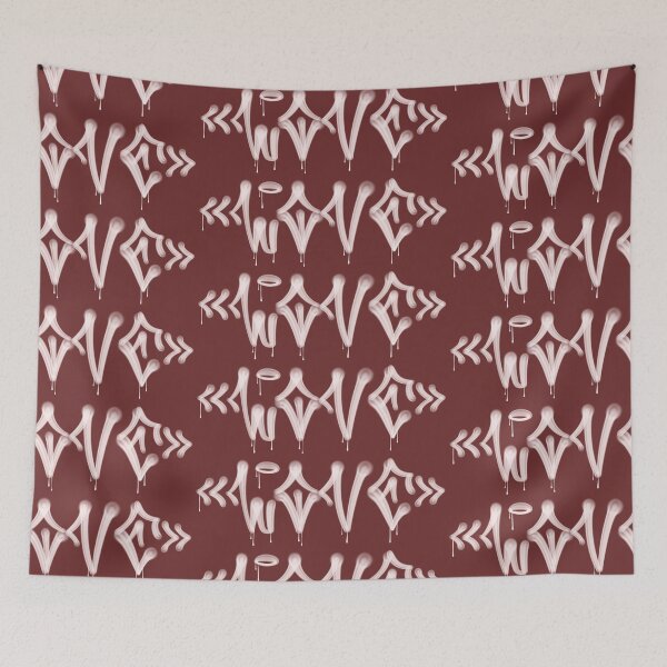Item preview, LOVE in Pixo Style - Graffiti Drip Tag designed and sold by BRUNO BAC LETTERING.