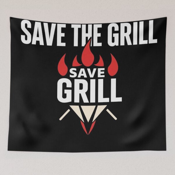 Artikelvorschau, RETTEN SIE DEN GRILL entworfen und verkauft von apoknight.