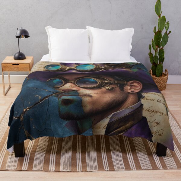 Item preview, Steampunk Gentleman – Vision in Violet and Gold designed and sold by sneidere9dace.