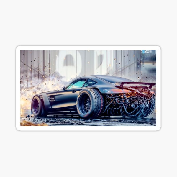 Item preview, super street racing car tuning digital artwork detail futuristic automotive HDR | dejco.art designed and sold by dejco.art.