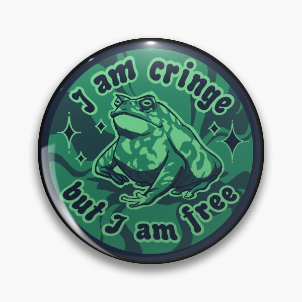 Item preview, Copy of I am cringe but I am free - green designed and sold by Weird Works.