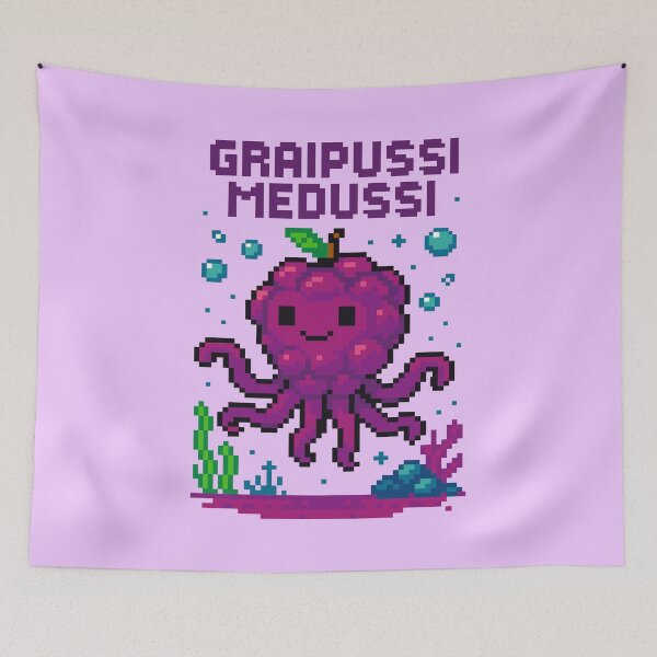 Item preview, Graipussi Medussi Italian Brainrot Memes Pixel designed and sold by Sitchko.