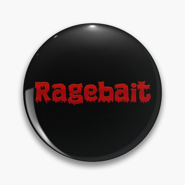 Item preview, Ragebait in Deep Red designed and sold by Memes N Lore .