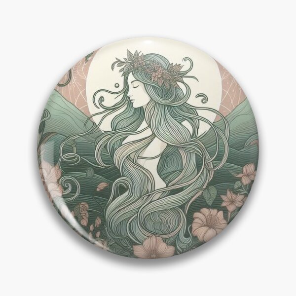 Item preview, Gaia, Primordial Goddess of Earth and Life designed and sold by Roberta Calabrese.