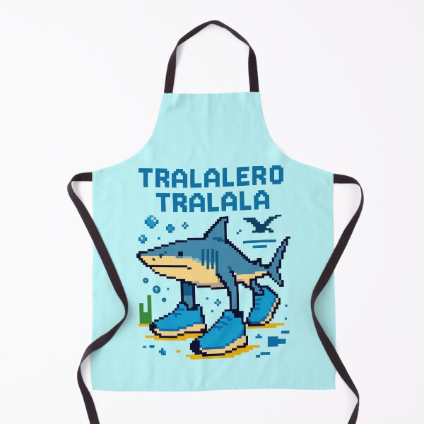 Item preview, Tralalero Tralala Italian Brainrot Memes Pixel designed and sold by Sitchko.