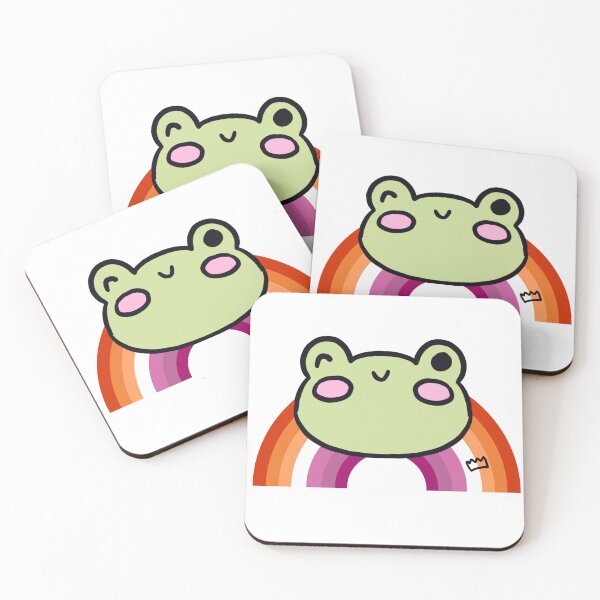 Item preview, Lesbian Pride Frog designed and sold by divesca.