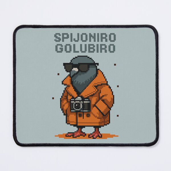 Item preview, Spijuniro Golubiro Italian Brainrot Memes Pixel designed and sold by Sitchko.