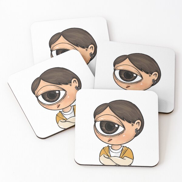 Item preview, Mono Look No.01 – The Alien Who Watches designed and sold by PipitArt.