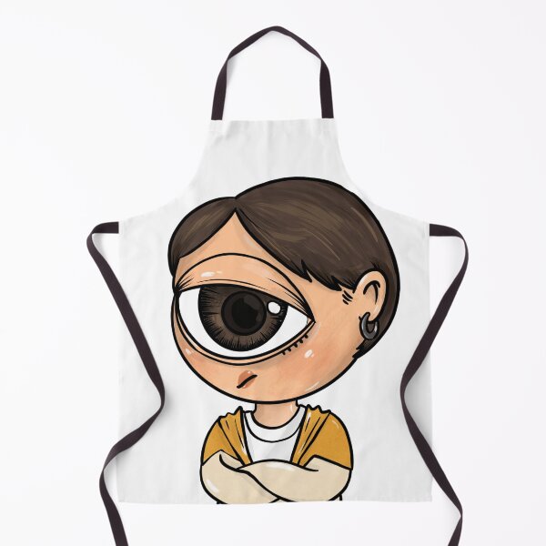 Item preview, Mono Look No.01 – The Alien Who Watches designed and sold by PipitArt.