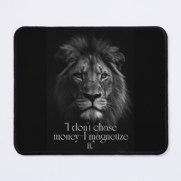 Item preview, Powerful lion quote  designed and sold by whatthefoxsays.