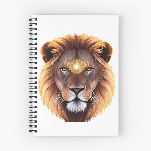 Item preview, Lion of Courage and 3rd Eye Vision. Lions Head. 3rd Eye Chakra. Strength. Spiritual Warrior. designed and sold by ShaktiAmara.