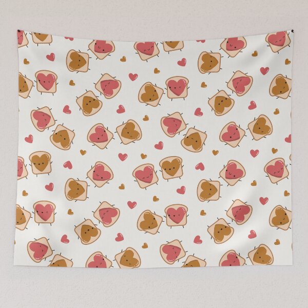 Item preview, peanut butter and jelly - better together (off white) designed and sold by Becca Alessi.