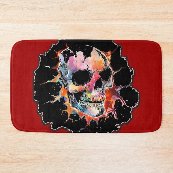 Item preview, Coloful Skull designed and sold by Karen Wood.