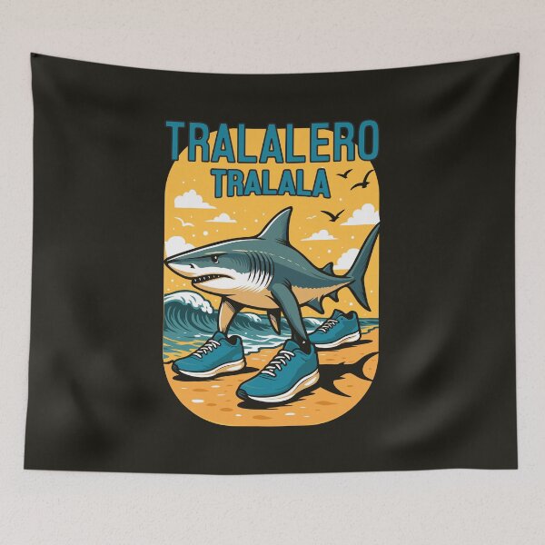 Item preview, Tralalero Tralala Italian Brainrot Memes designed and sold by Sitchko.