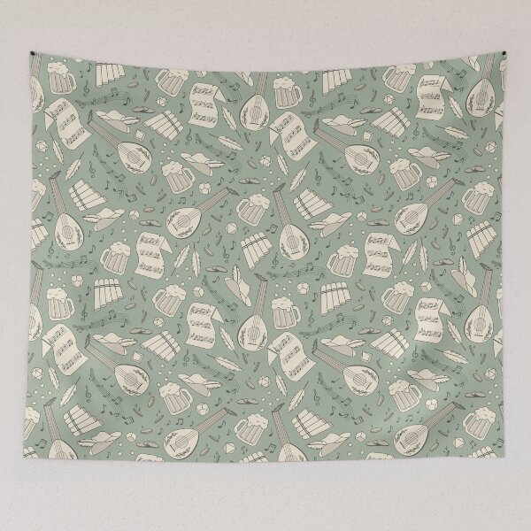 Item preview, Bard Adventure (sage green) designed and sold by Becca Alessi.