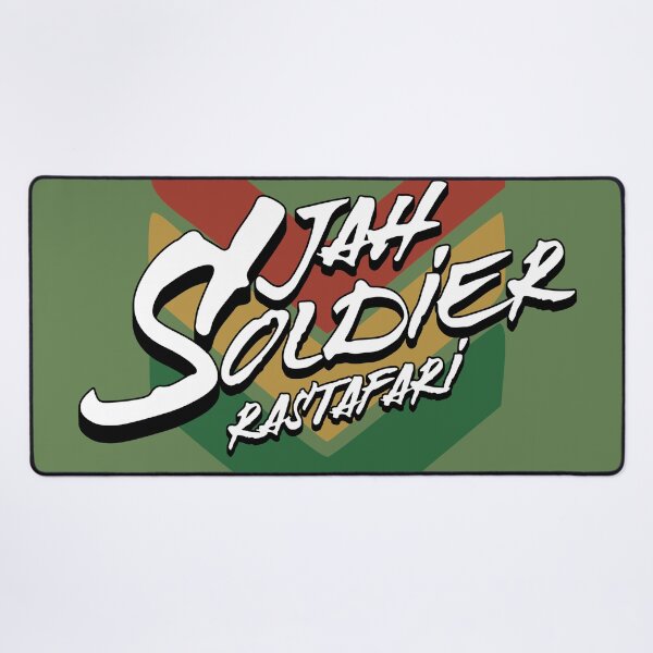 Item preview, Jah Soldier Rastafari designed and sold by SavvyEarth.