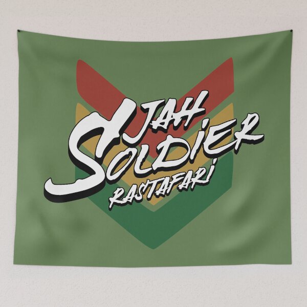 Item preview, Jah Soldier Rastafari designed and sold by SavvyEarth.