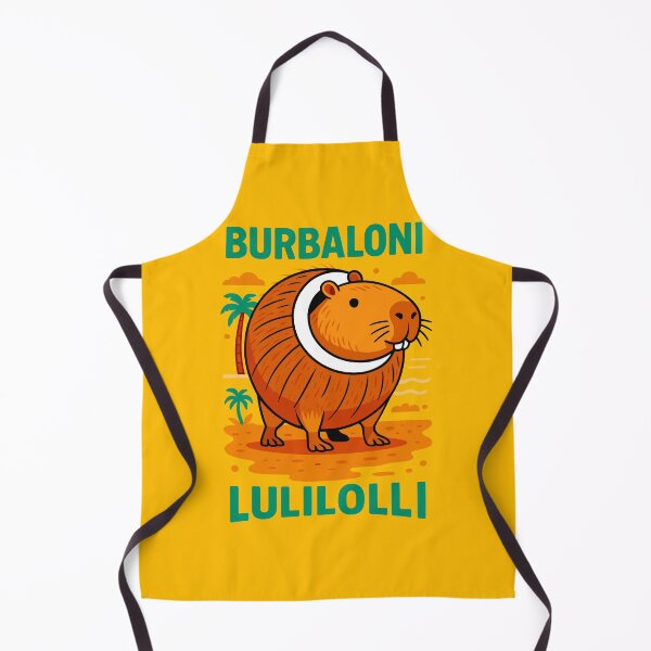 Item preview, Burbaloni Luliloli Capybara Italian Brainrot Memes designed and sold by Sitchko.