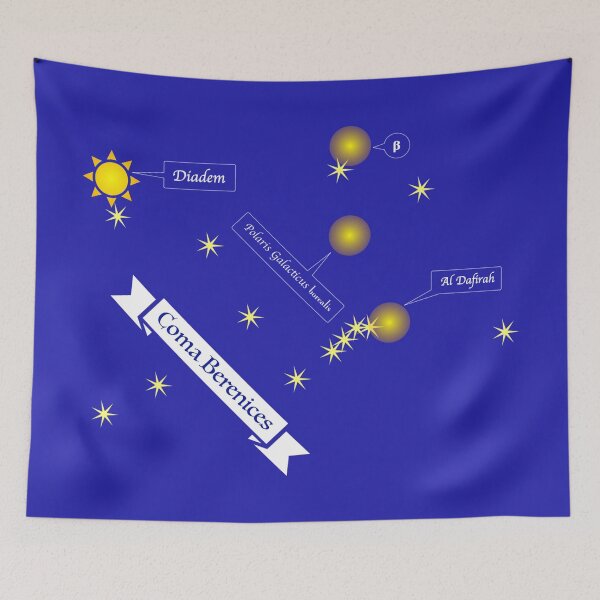 Item preview, COMA BERENICES — Coma Berenices Constellation designed and sold by RoseMayBox.