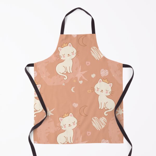 Item preview,  Cute Princess Cats Seamless Pattern designed and sold by babanovaesha.