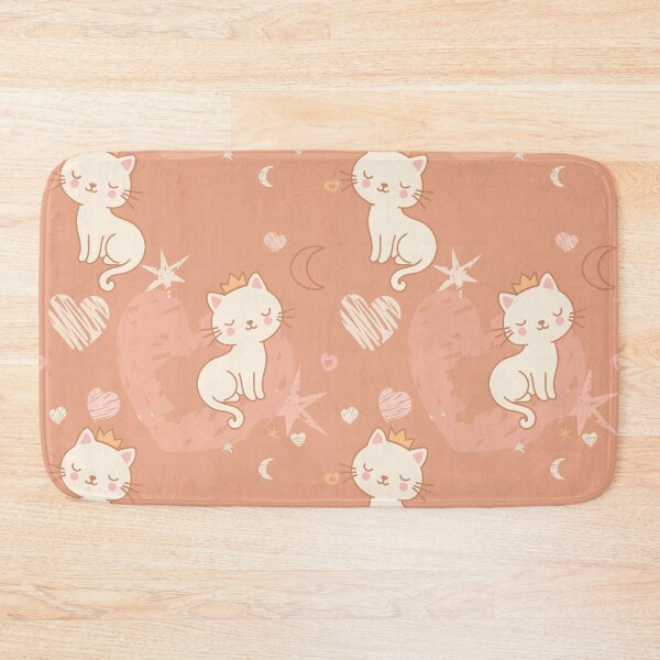 Item preview,  Cute Princess Cats Seamless Pattern designed and sold by babanovaesha.