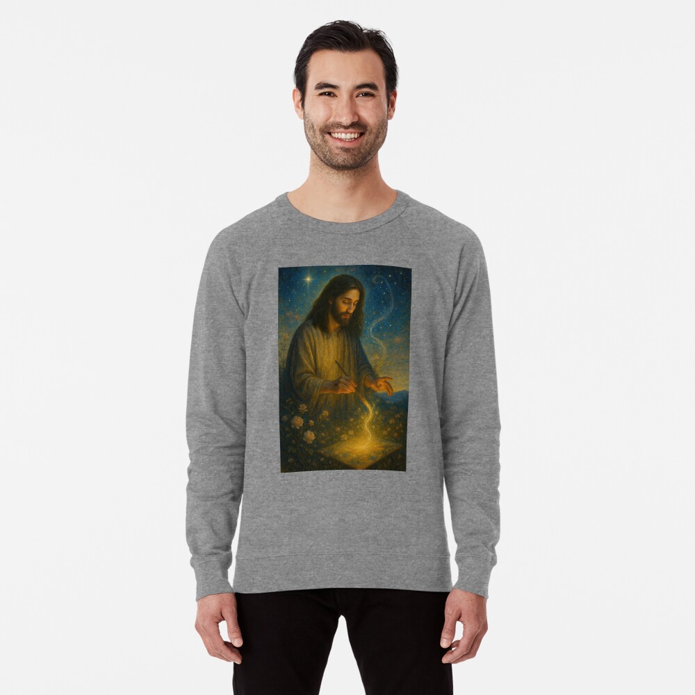 Item preview, Lightweight Sweatshirt designed and sold by phatpuppyart.