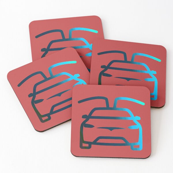 Item preview, Tesla Model X illustration designed and sold by ZooStateofMind.