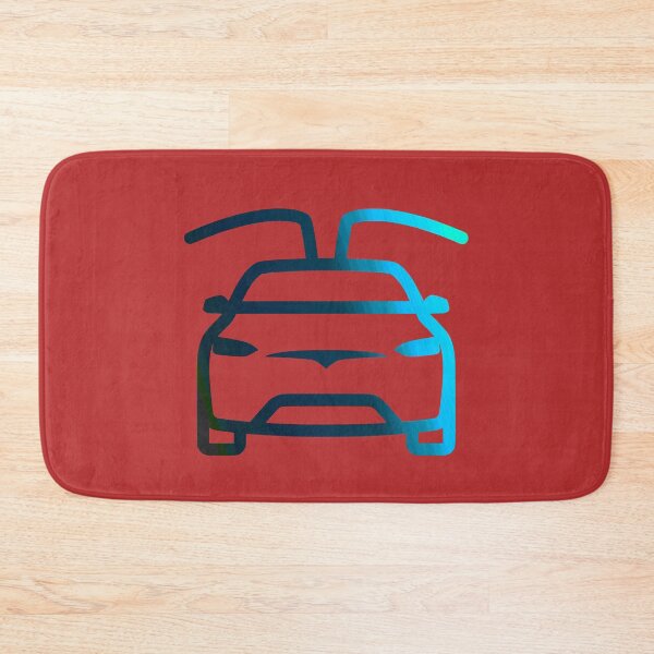 Item preview, Tesla Model X illustration designed and sold by ZooStateofMind.