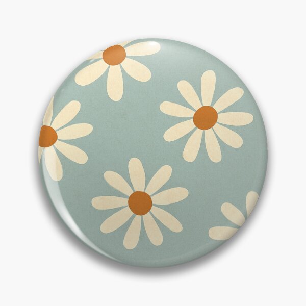 Item preview, Vintage Daisy Pattern on Light Blue designed and sold by Planthem.