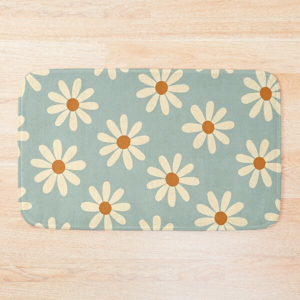 Item preview, Vintage Daisy Pattern on Light Blue designed and sold by Planthem.
