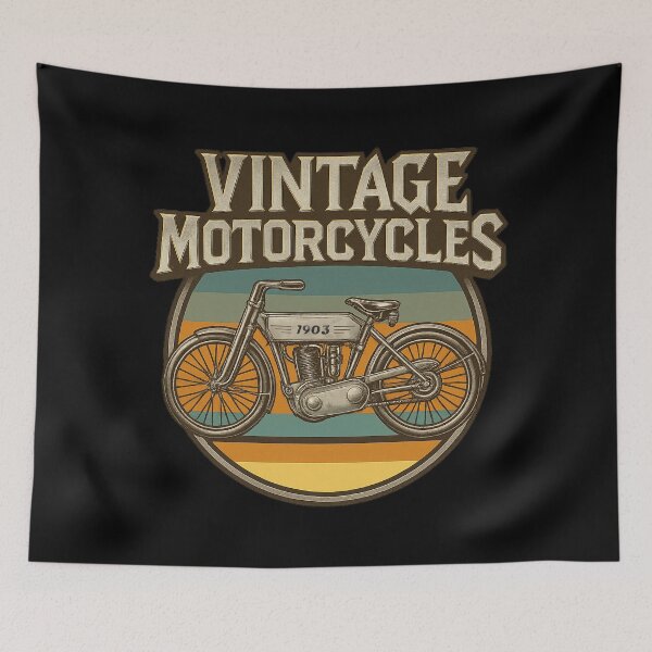 Item preview, Vintage Motorcycles designed and sold by TATTOO-DESIGN.