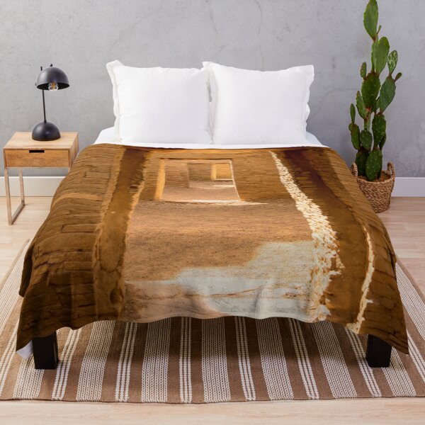 Item preview, Chaco Ancient Holes and a row of doors at Pueblo del Arroyo designed and sold by Rocky Mountain Artistry.